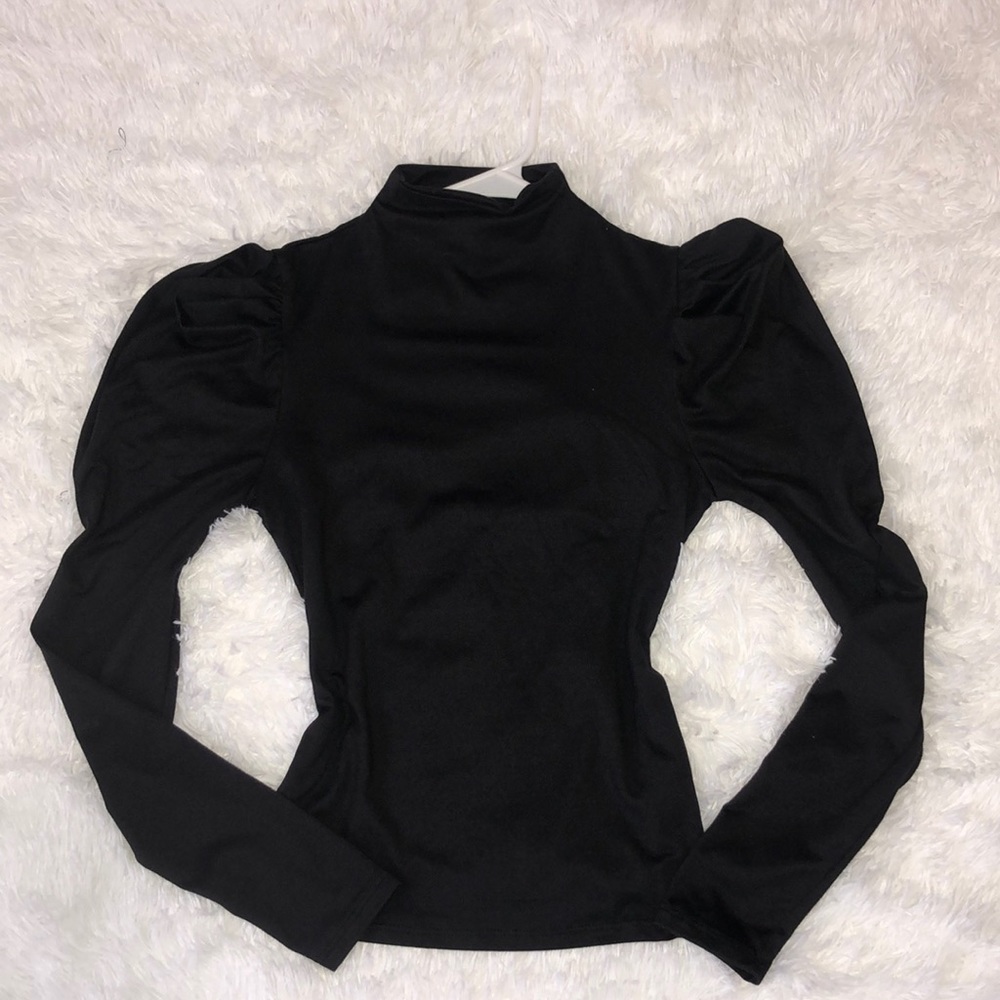 Windsor Black Long Sleeve Blouse